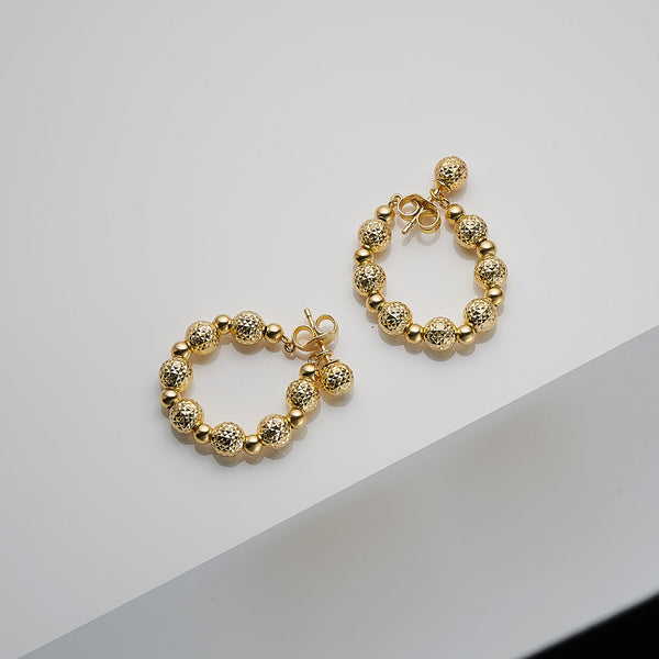 Disco Earring - HIGH POLISHED GOLD