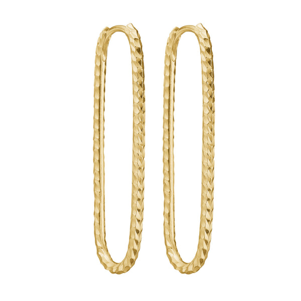 Endless Large Hoop Earring - HIGH POLISHED GOLD