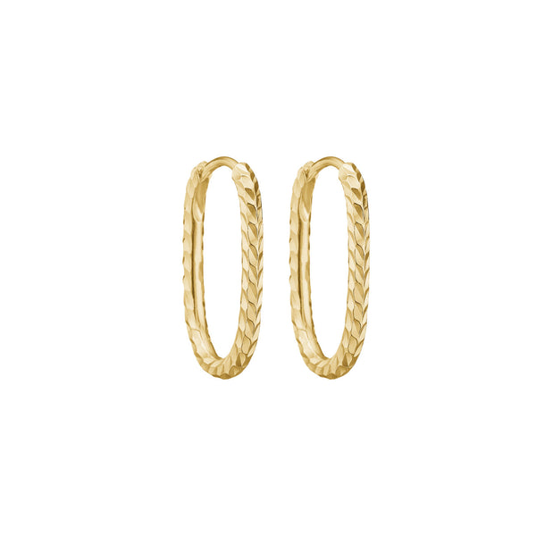 Endless Small Hoop Earring - HIGH POLISHED GOLD