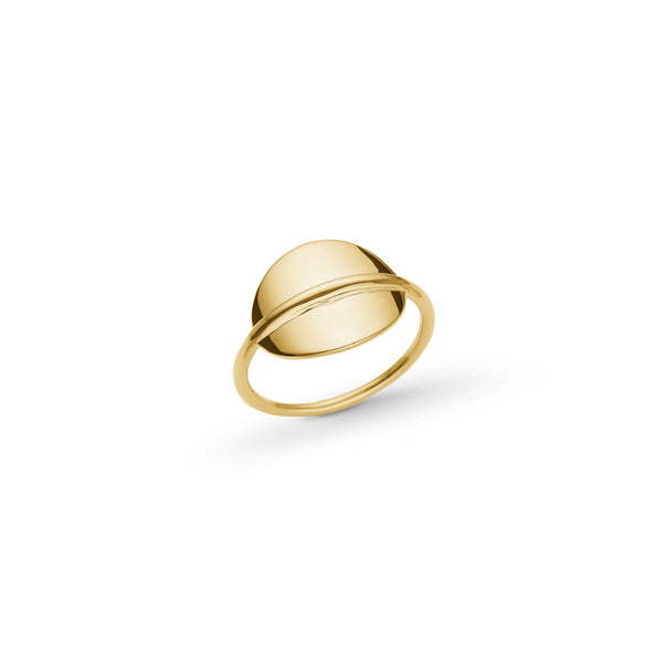 Duval Ring - HIGH POLISHED GOLD