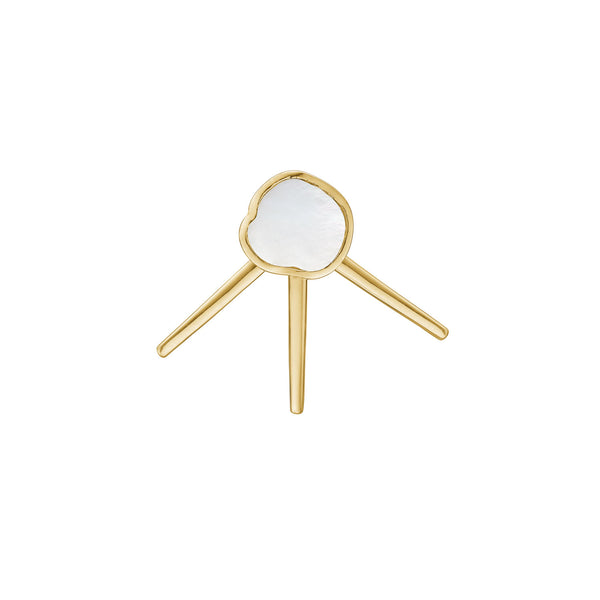 Nora Earring - HIGH POLISHED GOLD