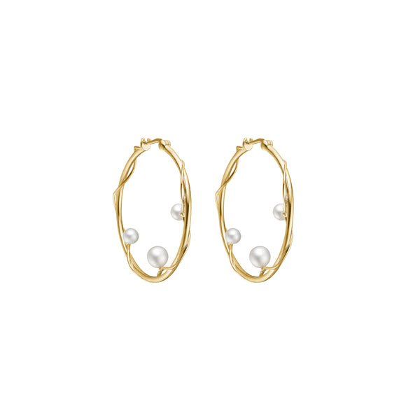 Molly Hoops - HIGH POLISHED GOLD