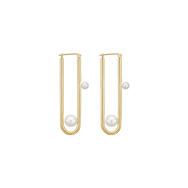 Petra Earring- HIGH POLISHED GOLD
