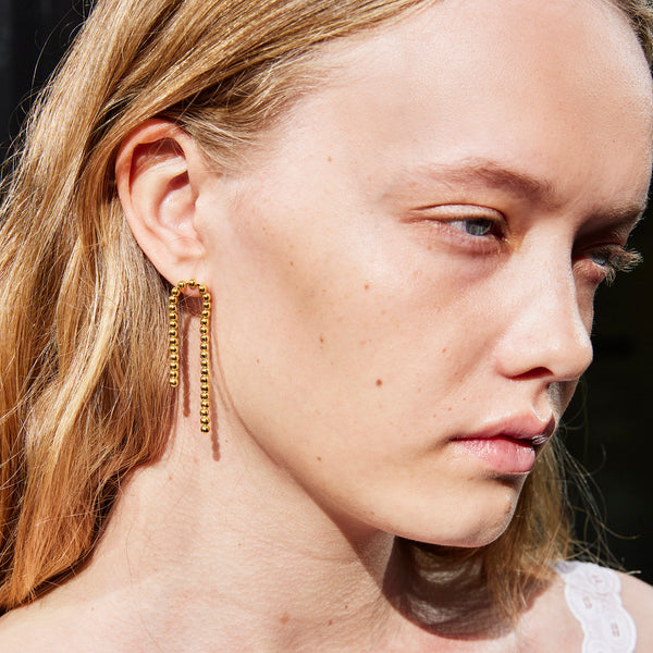 Clara Earring - HIGH POLISHED GOLD