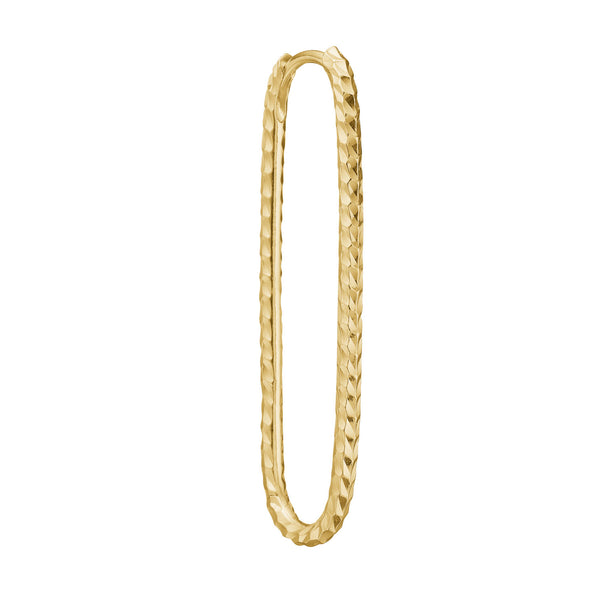 Endless Large Hoop Earring - HIGH POLISHED GOLD