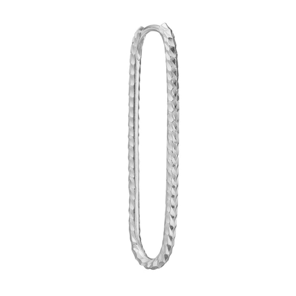 Endless Large Hoop Earring - SILVER