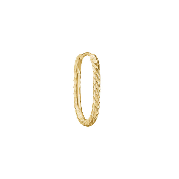 Endless Small Hoop Earring - HIGH POLISHED GOLD