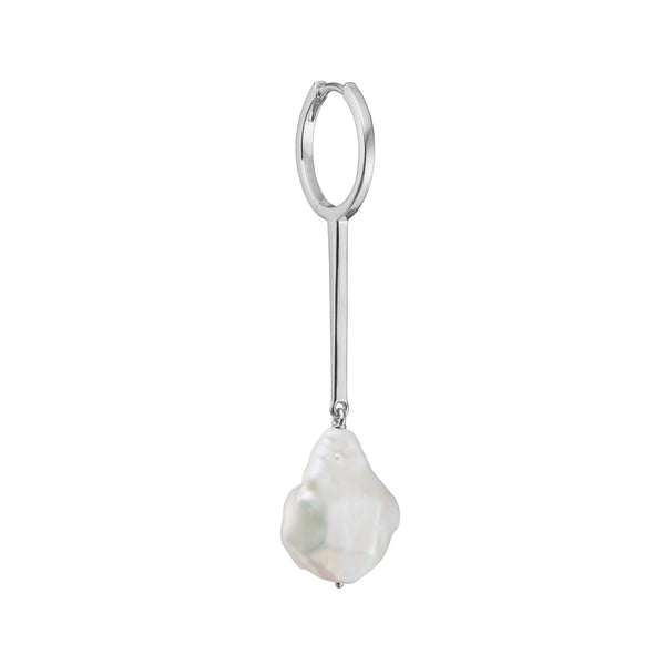 Rio Pearl Earring - SILVER