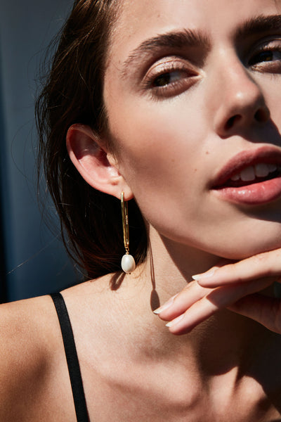 Aja Earring - HIGH POLISHED GOLD