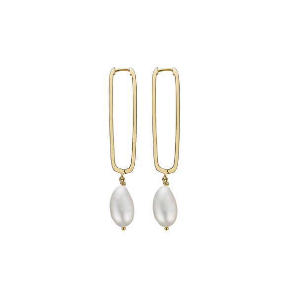 Aja Earring - HIGH POLISHED GOLD