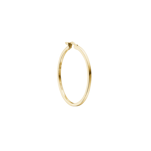 Celia Hoops - HIGH POLISHED GOLD