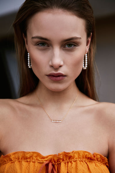 Sophie Pearl Earring - HIGH POLISHED GOLD