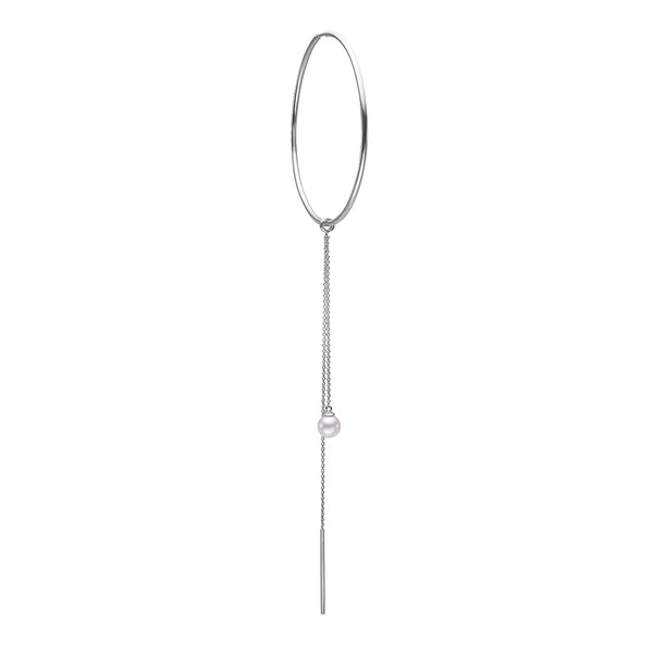 coco silver earring