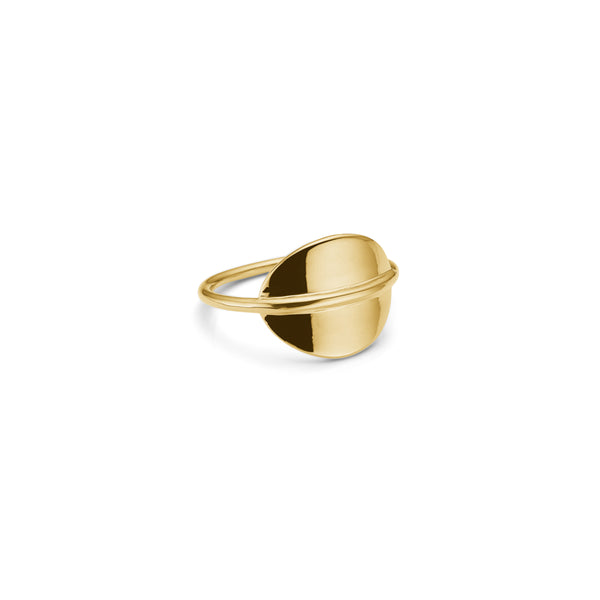 Duval Ring - HIGH POLISHED GOLD