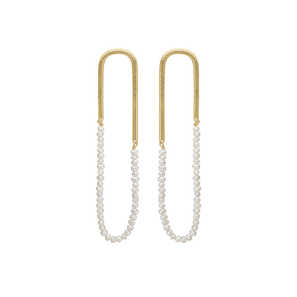 Divia Earring - MATTE GOLD