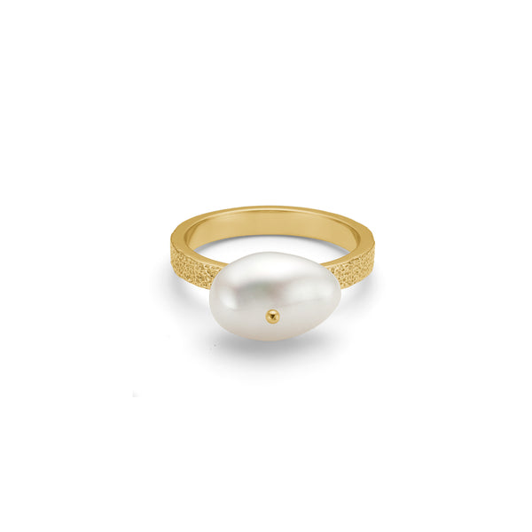 Iva Ring - MATTE GOLD