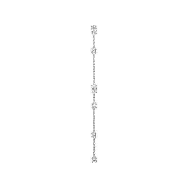 Jamina Chain Earring - SILVER