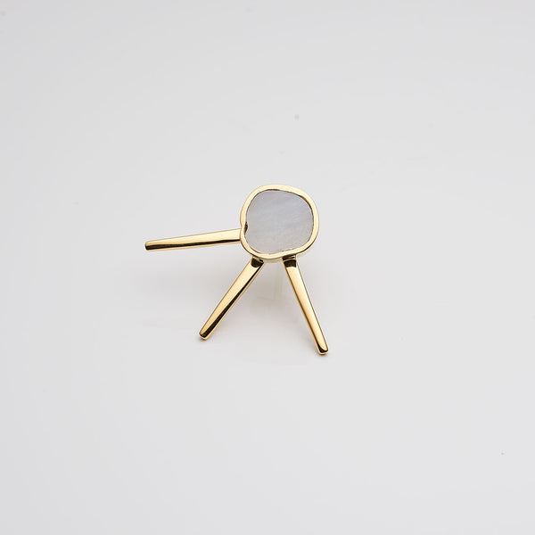 Nora Earring - HIGH POLISHED GOLD