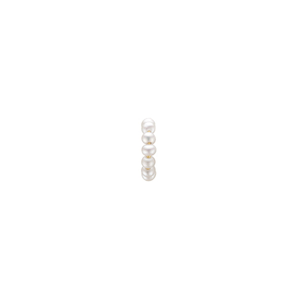 Libby Pearl Earring - HIGH POLISHED GOLD