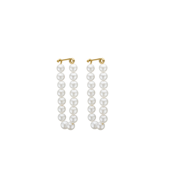Sophie Pearl Earring - HIGH POLISHED GOLD
